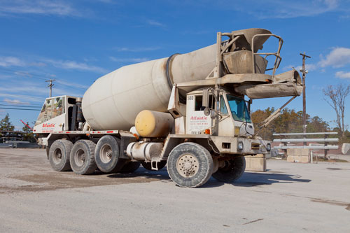 Atlantic Masonry Supply Concrete Truck