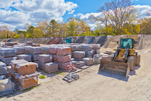 Atlantic Masonry Supply bull dozer