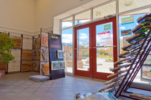 Atlantic Masonry Supply inside front entrance