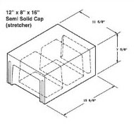 Atlantic Masonry Supply semi solid 12 inch