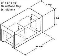Atlantic Masonry Supply semi solid 8 inch